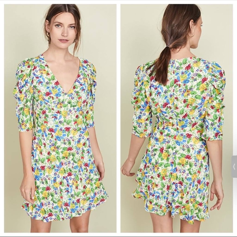 Saloni Carlotta Mini Dress
